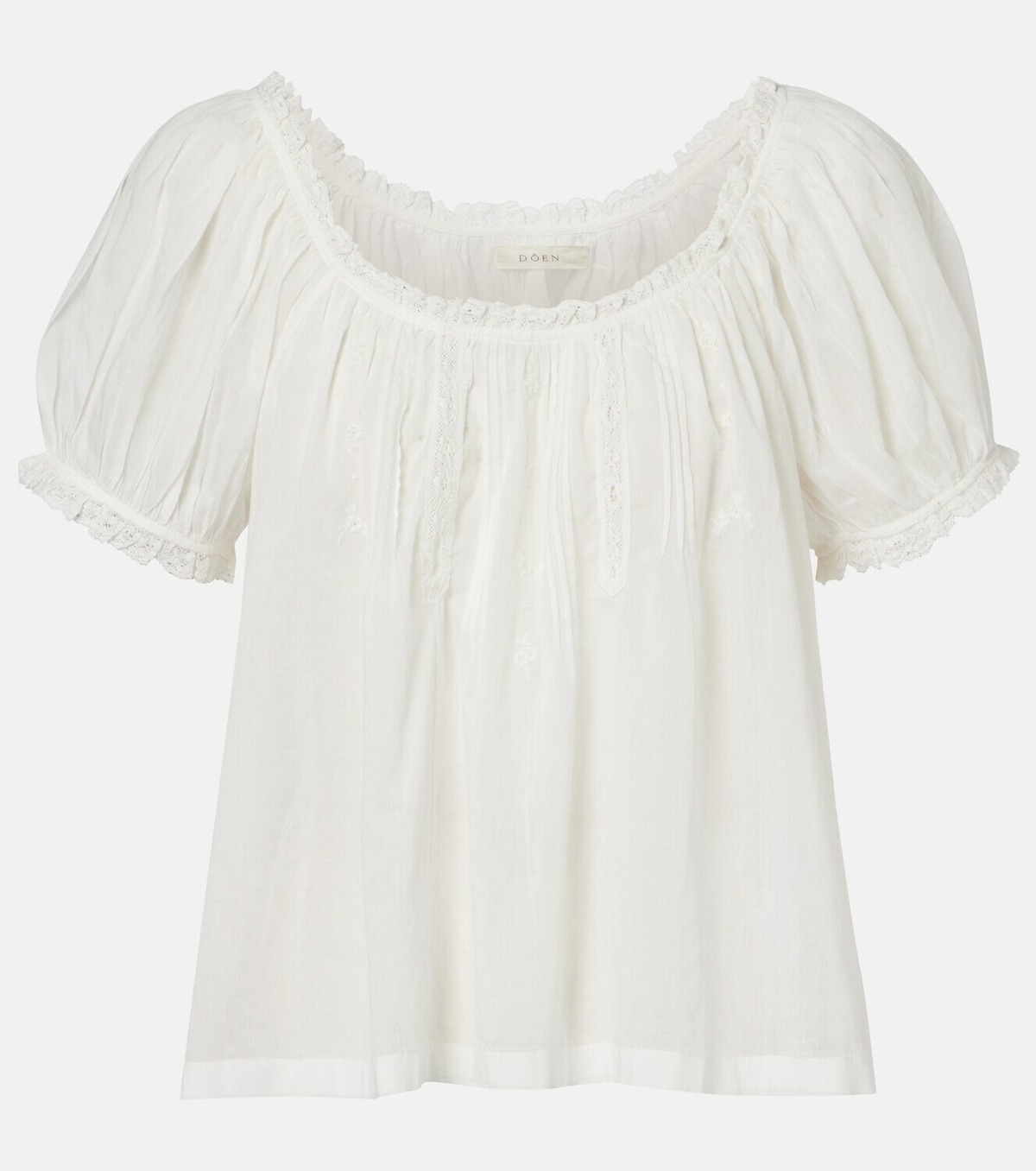 Dôen Frederica cotton voile top