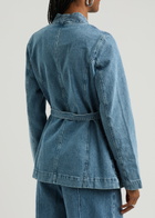 Remain BY Birger Christensen Belted Denim Jacket Indigo