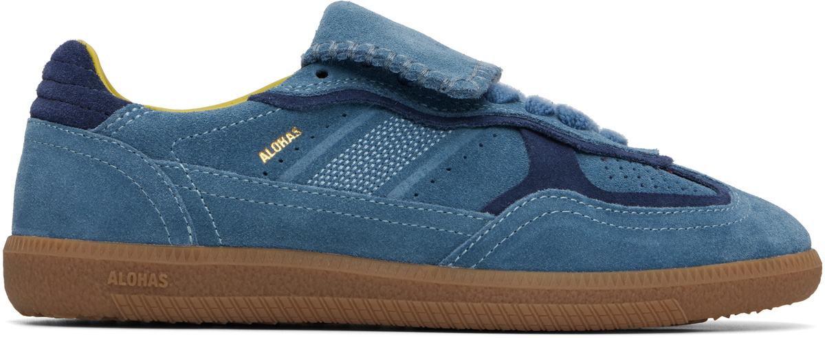 Alohas Blue Tb.490 Club Leather Sneakers