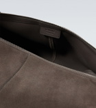 Lemaire Belted suede shoulder bag