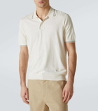 Tod's Ribbed-knit cotton polo shirt