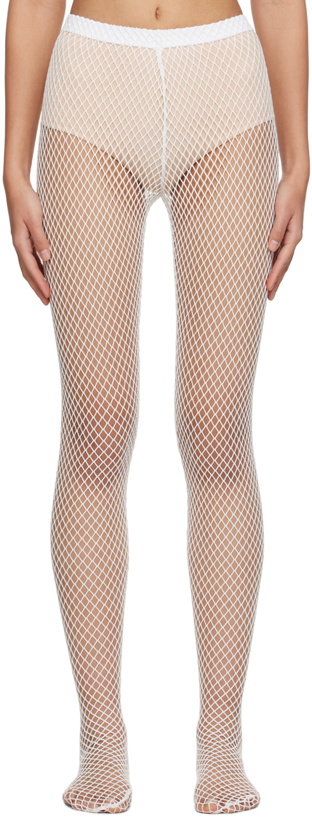 Photo: Comme des Garçons White Sheer Tights