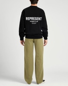 Represent Mens Sweatshirt in Black
