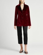 Drumohr Womens Blazer Burgundy