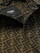 Fendi - Logo-Jacquard Overshirt - Brown