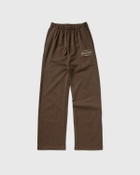 Sporty & Rich Oval Health straight leg sweatpant Brown Men