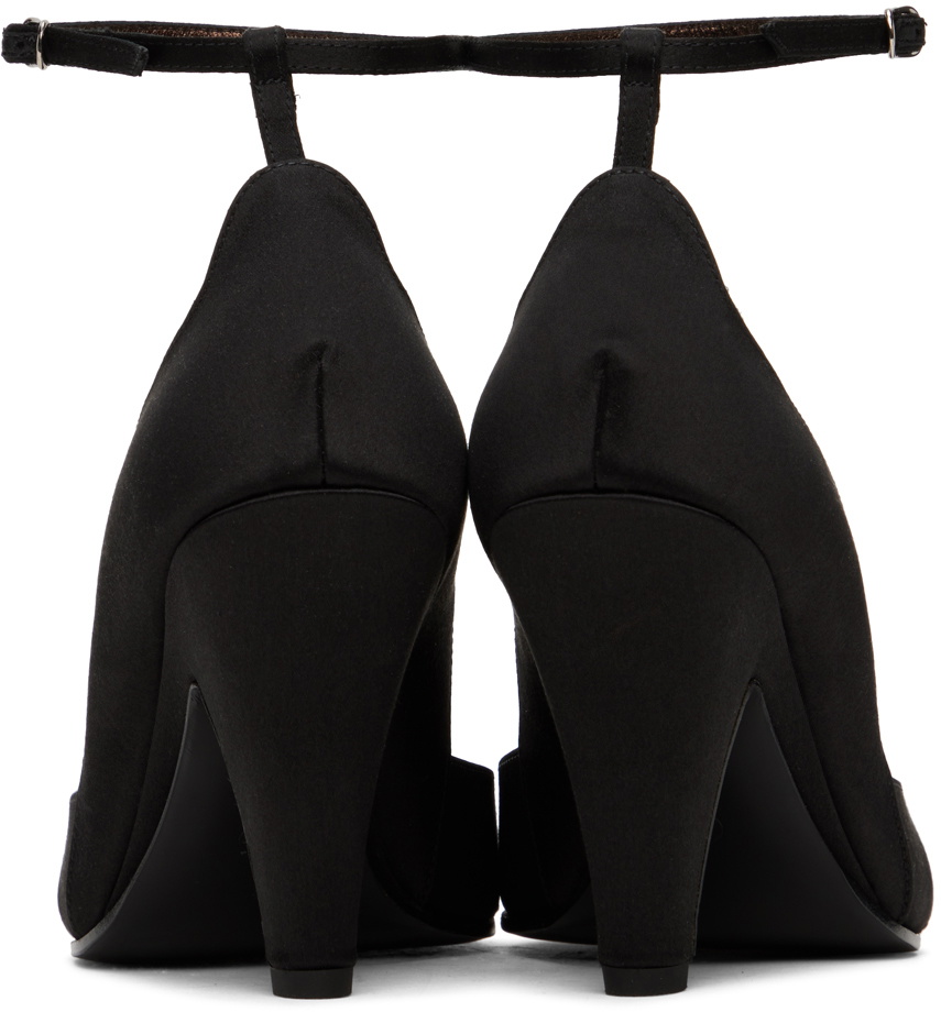 The Row Black Ankle Strap Heels The Row