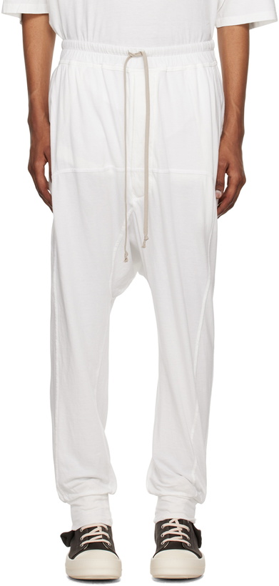 Photo: Rick Owens DRKSHDW Off-White Drawstring Lounge Pants