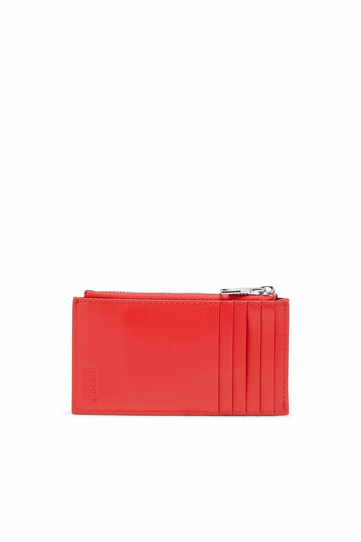 Diesel Card holder with glossy finish - Card cases Womens in Red