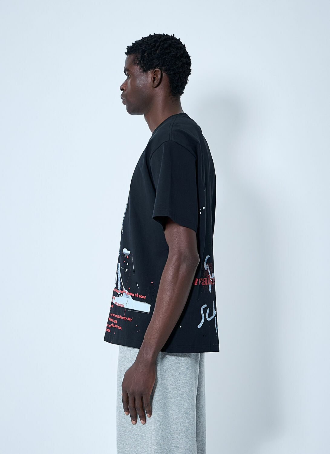 Awake NY Logo Motif T-Shirt