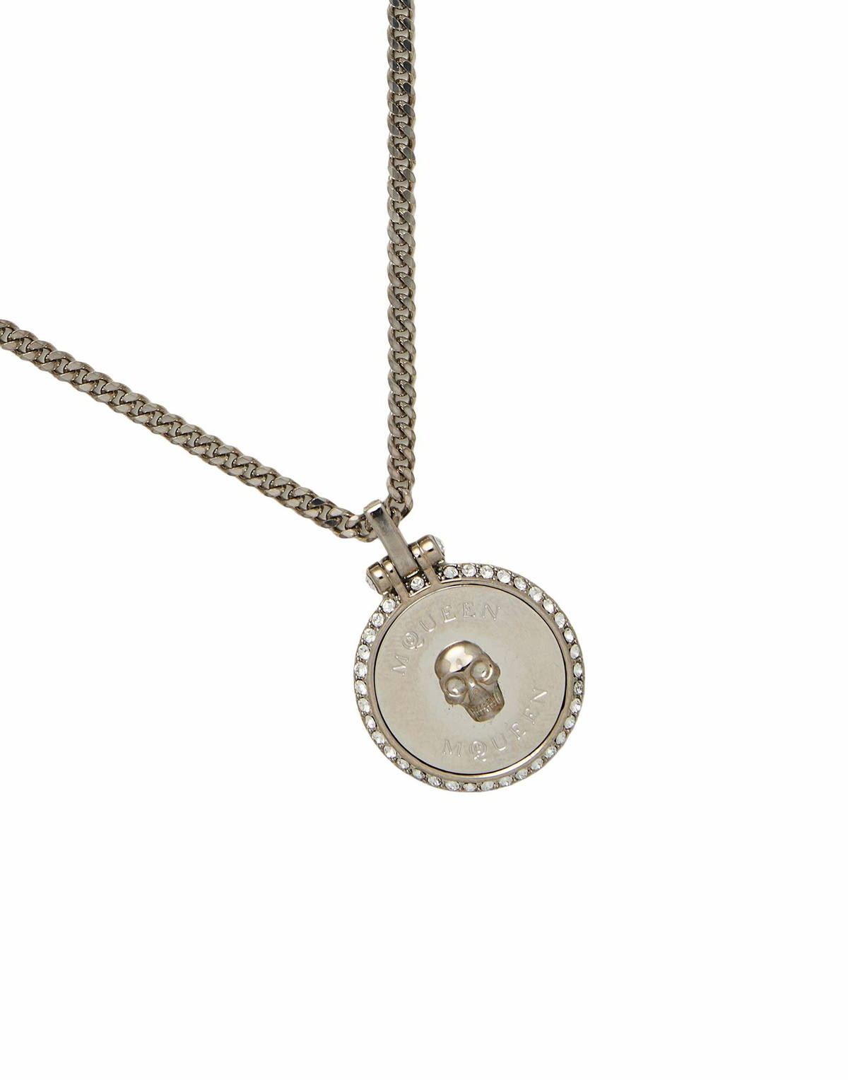 Mcqueen Womens Necklace in Silver
