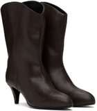 BY FAR Brown Osage Boots