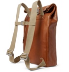 Brooks England - Pickwick Large Leather Backpack - Brown