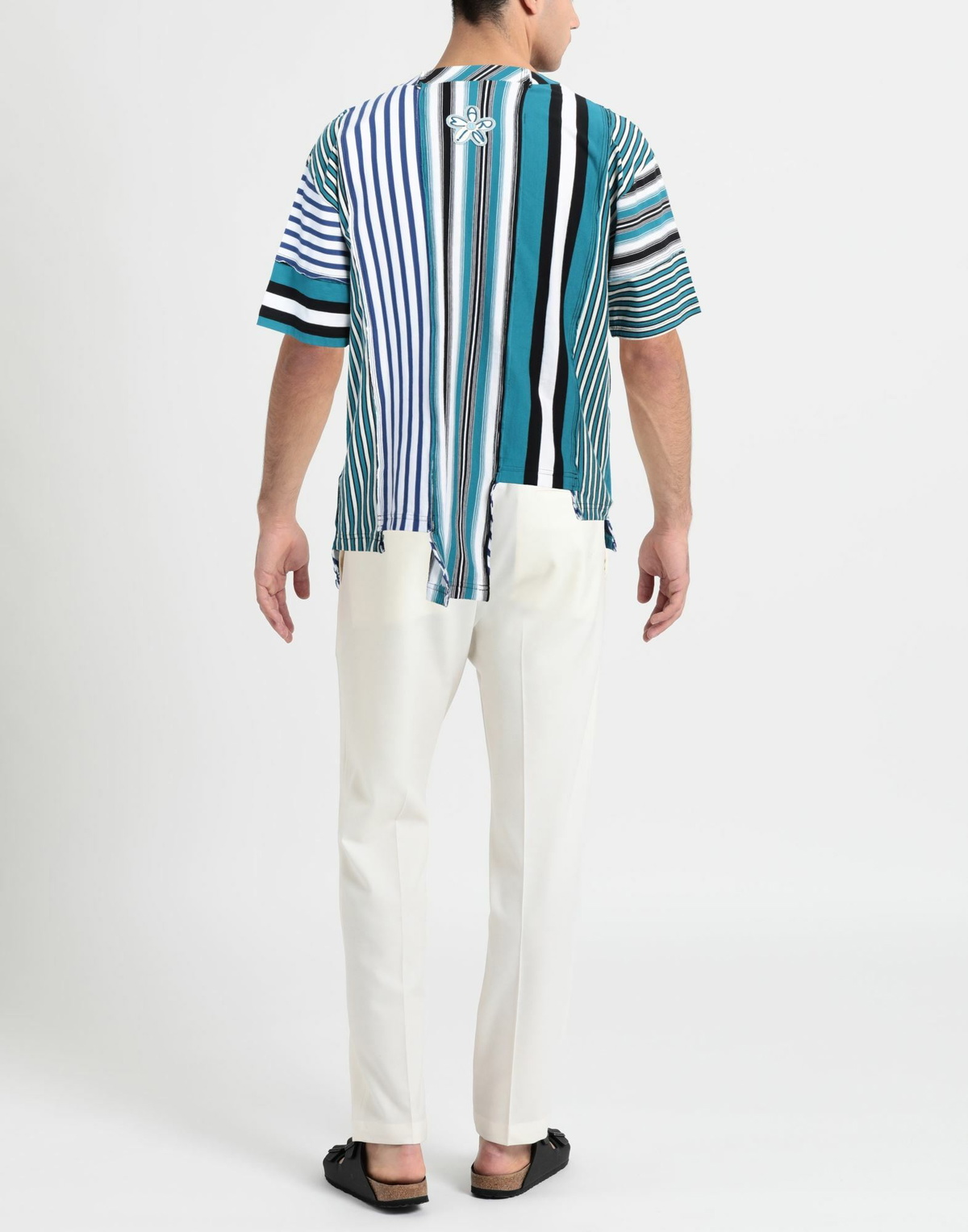 Marni Mens T-shirt Deep teal