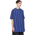 House of the Very Islands Blue Woven T-Shirt