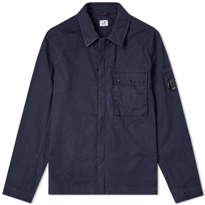 Photo: C.P. Company Gabardine Arm Lens Zip Shirt Jacket