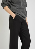 Maison Margiela Tapered-leg Wool Trousers Black