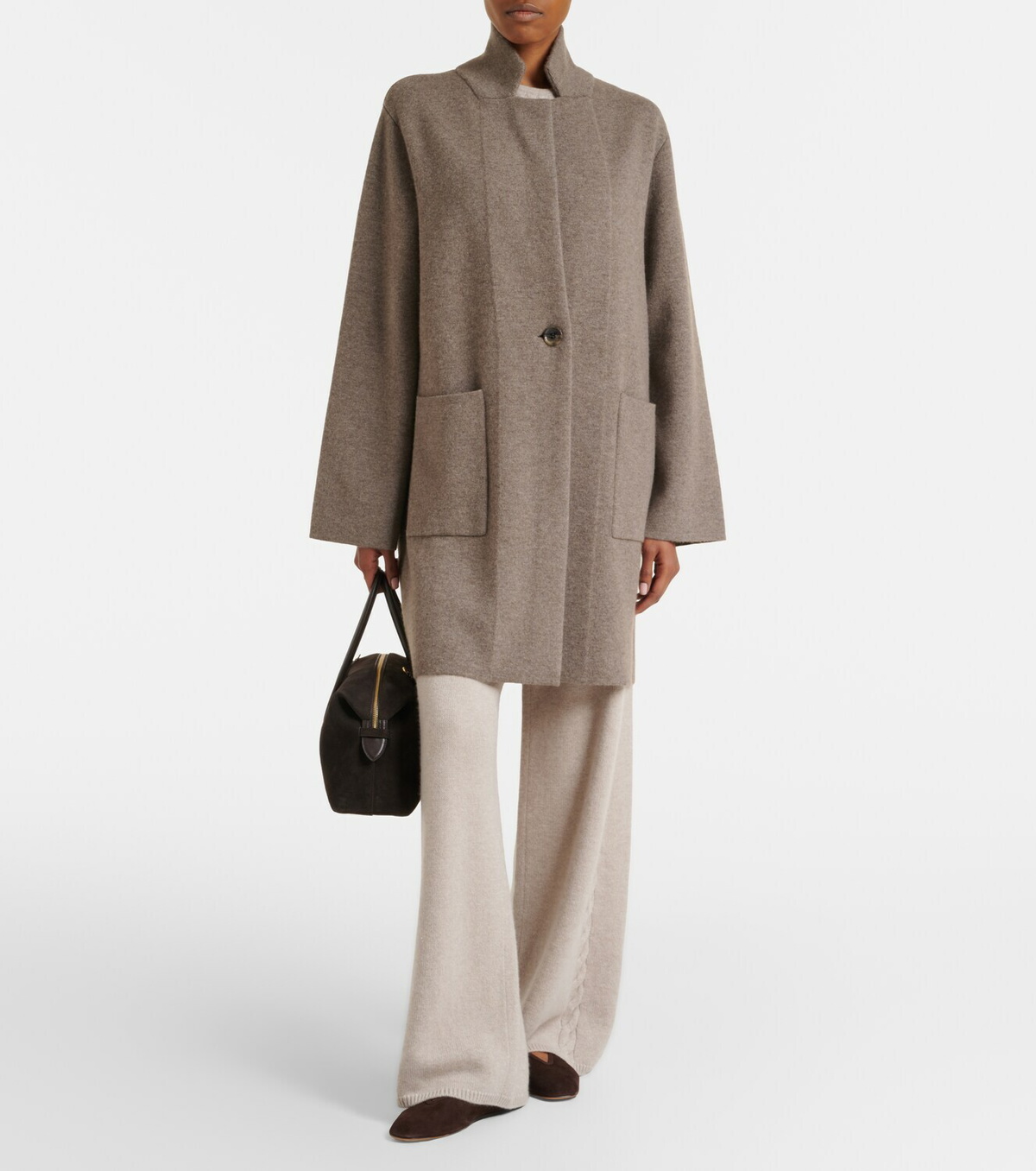 Lisa Yang Olanda cashmere wide-leg pants