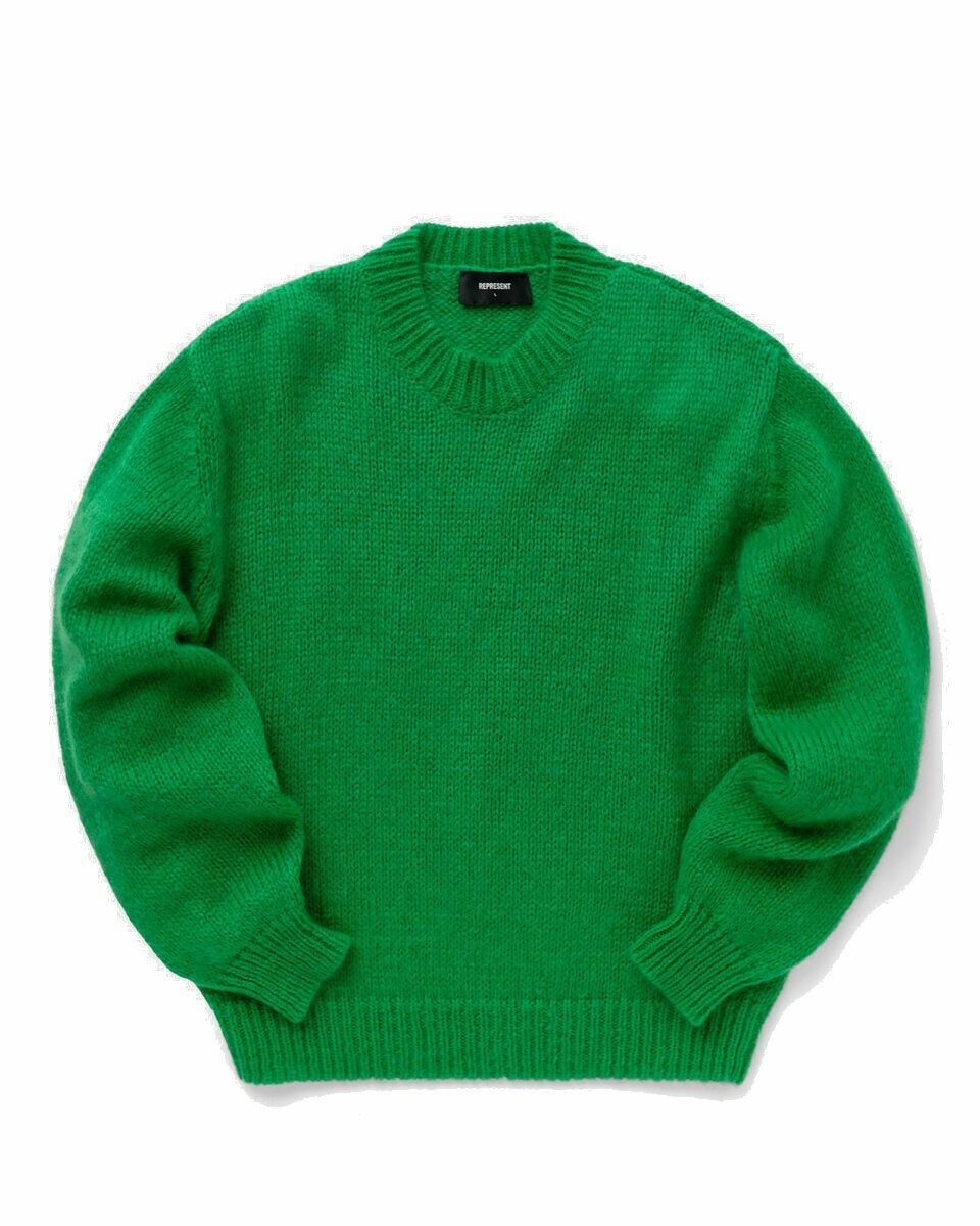 Photo: Represent Mohair Sweater Green - Mens - Pullovers