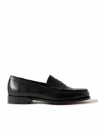 Drake's - Charles Leather Penny Loafers - Black