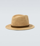 Borsalino Argentina crochet straw fedora