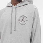 Air Jordan Men's Breakfast Pullover Hoody in Carbon Heather/Balck