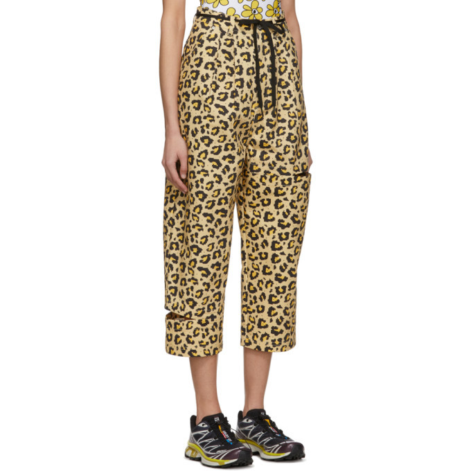 Perks and Mini White Leopard Bri Bri Jeans
