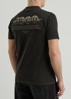 Off-white Martyrdom Printed Cotton T-shirt Black
