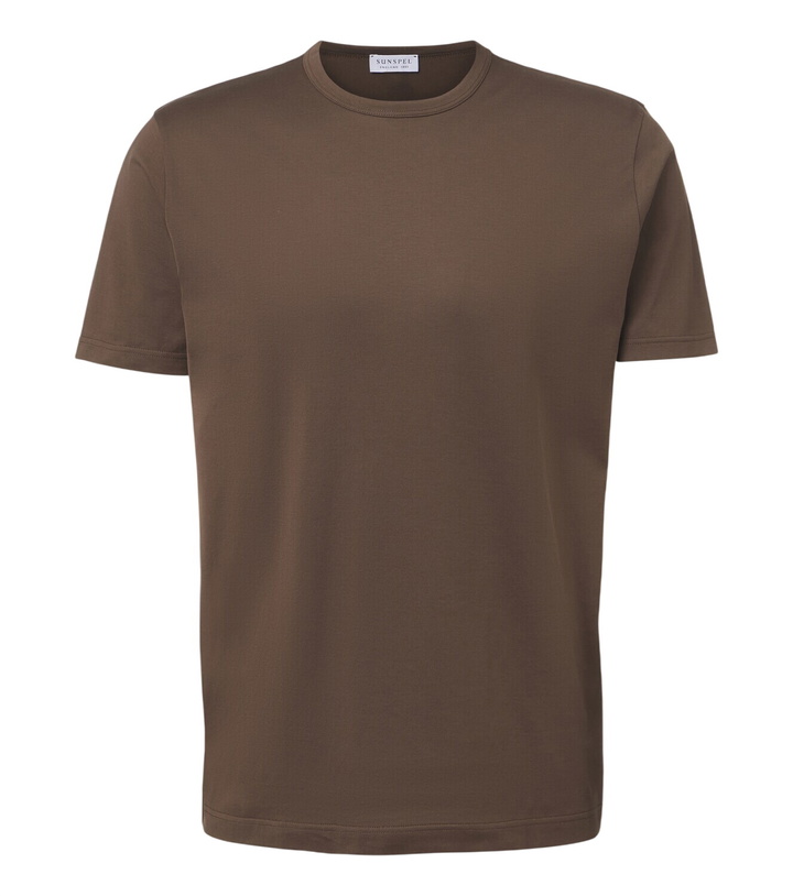 Photo: Sunspel Cotton jersey T-shirt