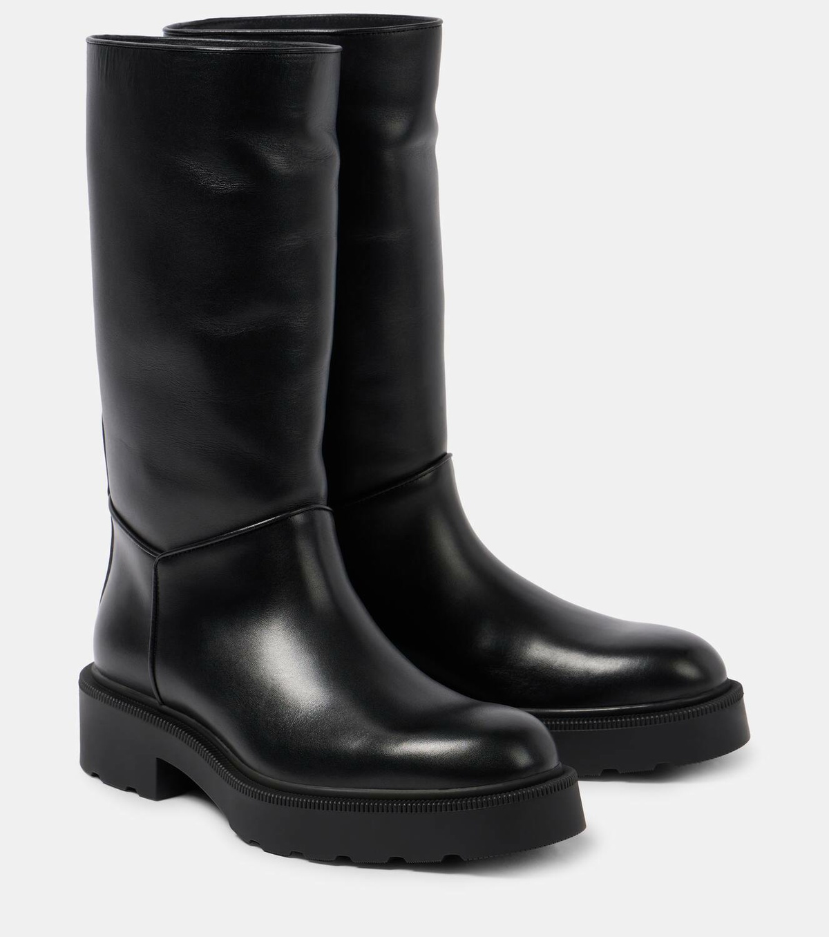 ロングブーツ [The Row] Nobilis TR Knee Boot in Leather The Row Nobilis TR leather boots The Row