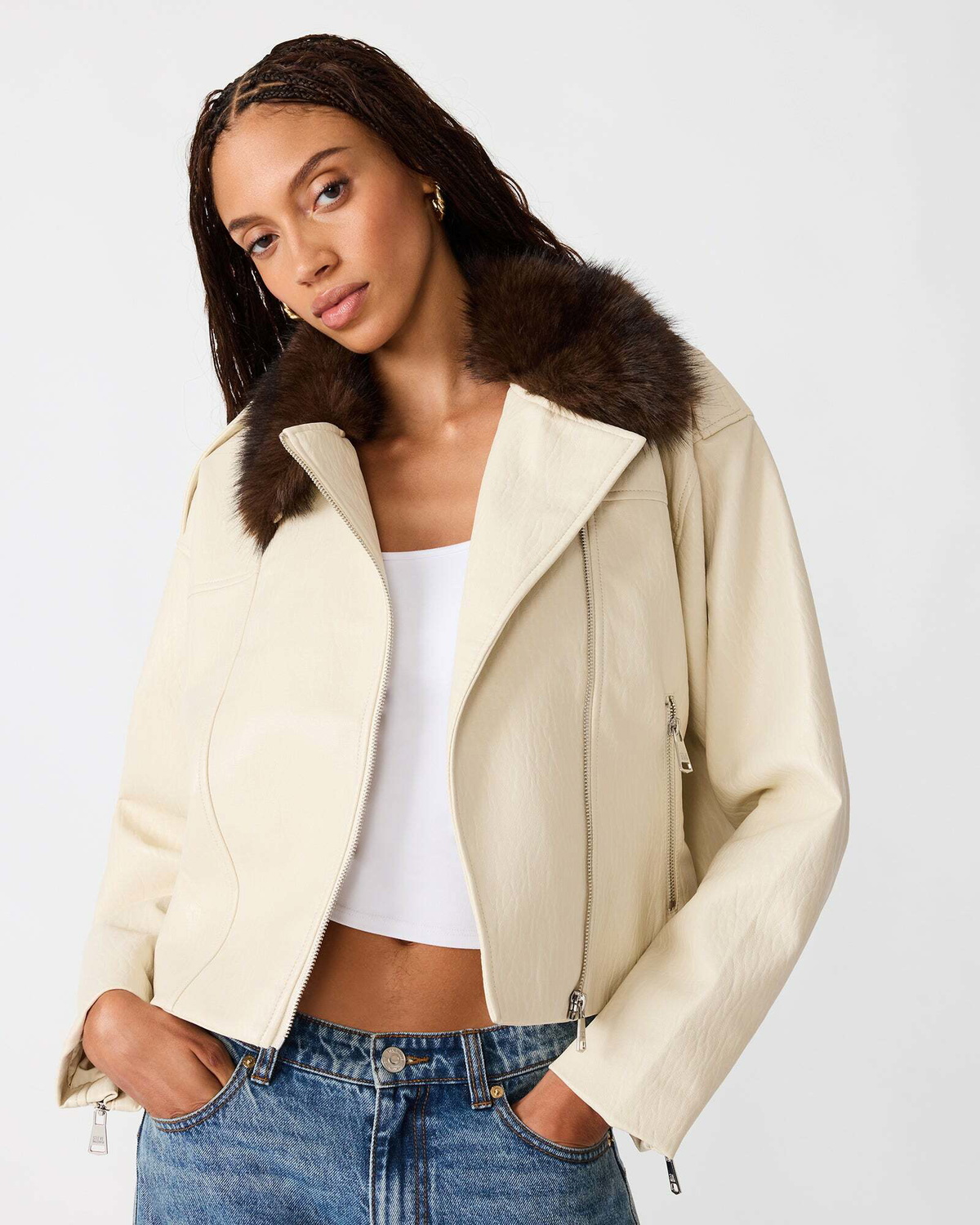 Steve Madden Silas Jacket Dresses in Bone