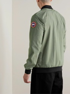 Canada Goose - Faber Grosgrain-Trimmed AcclimaLuxe Shell Bomber Jacket - Green