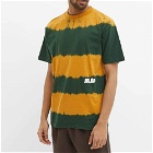 Olaf Hussein Men's Wavy T-Shirt in Green/Yellow