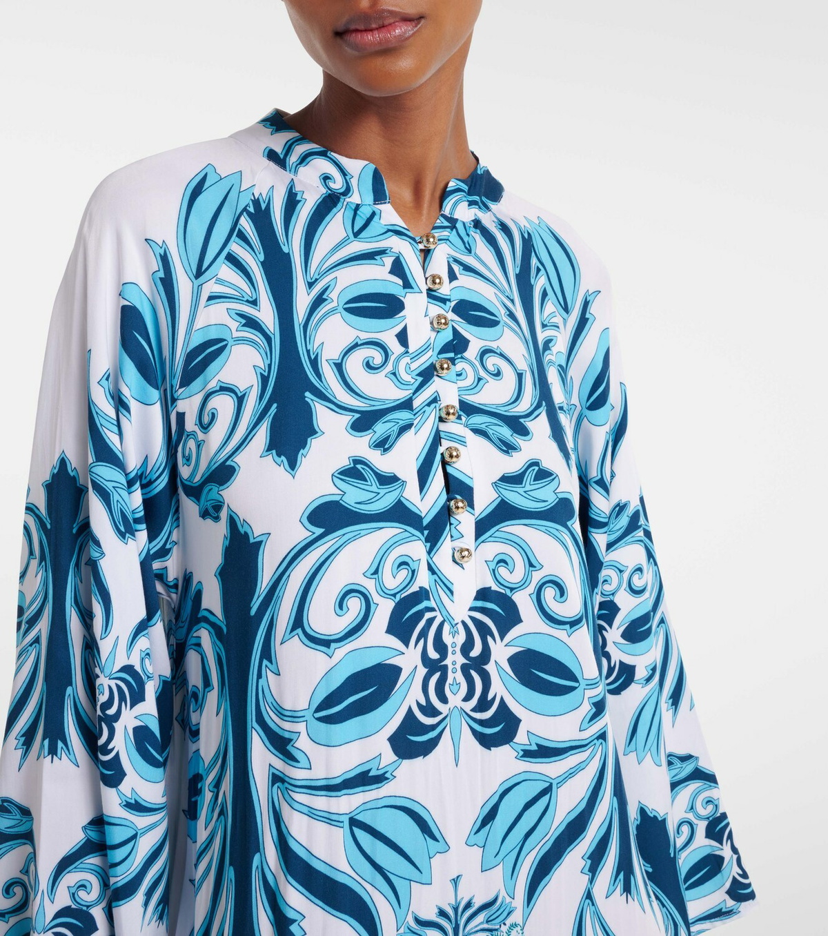 Melissa Odabash Amity printed kaftan