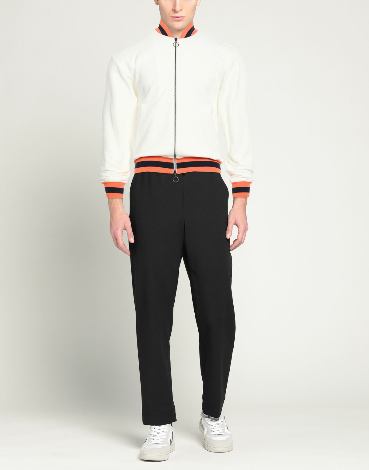 Slowear X Doppiaa Mens Sweatshirt in White