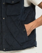 WOOLRICH CORDUROY VEST Blue Men