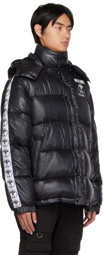 Moschino Black Double Question Mark Jacket