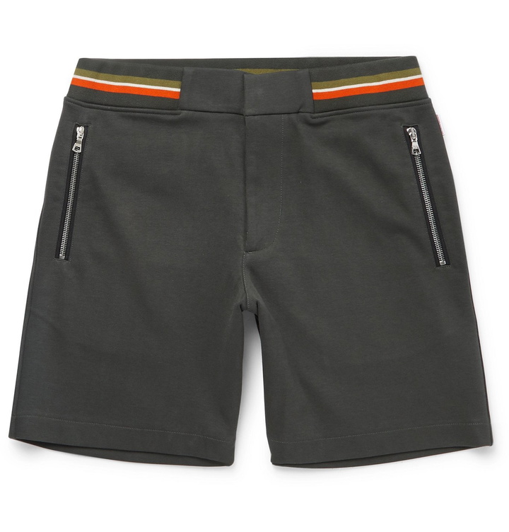 Photo: Orlebar Brown - Taylor Stretch Cotton-Jersey Shorts - Green