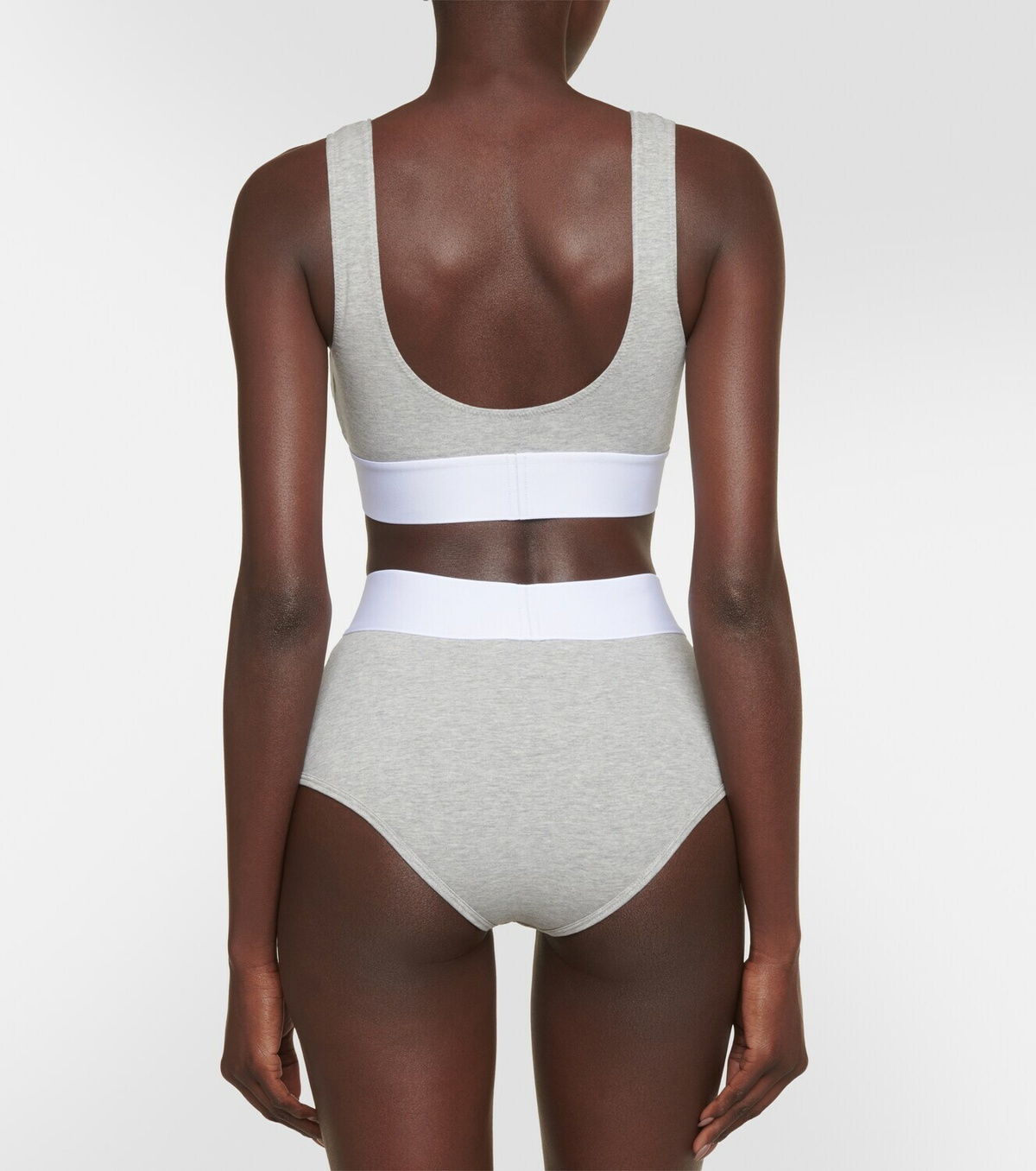 Palm Angels Logo high-rise cotton-blend jersey briefs