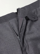 Kiton - Straight-Leg Wool Suit Trousers - Gray