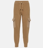 Brunello Cucinelli Ribbed-knit cashmere and wool sweatpants