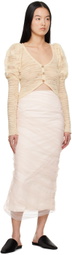 Renaissance Renaissance Beige Yuki 2 Cardigan