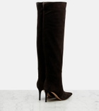 Gianvito Rossi Hansen suede knee-high boots