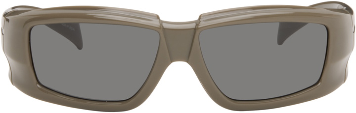 Photo: Rick Owens Taupe Rick Sunglasses