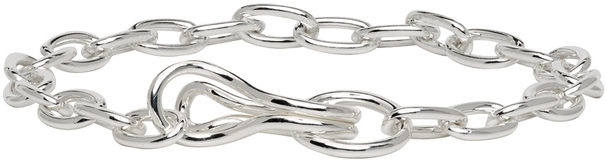 Saskia Diez Silver Boyfriend Bracelet