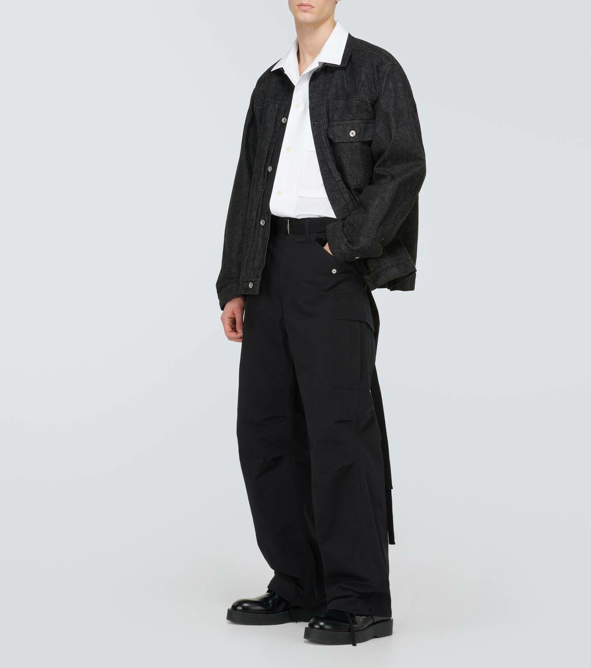 Sacai x BEYONDEXX denim blouson jacket Sacai