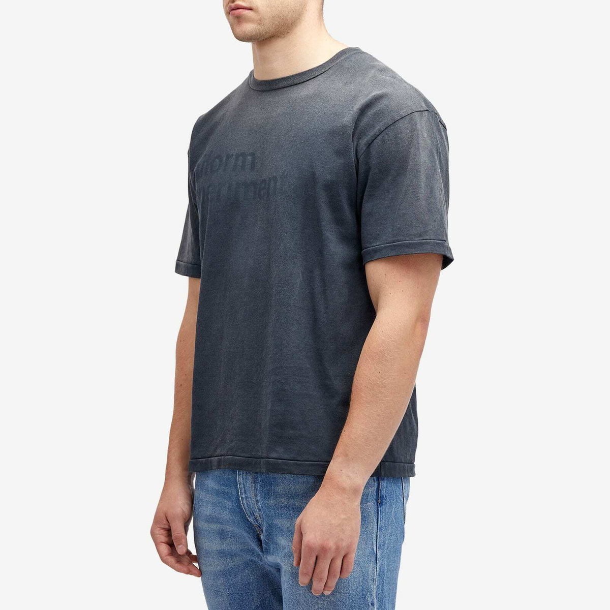 Uniform Experiment Men's Fade T-Shirt in Black