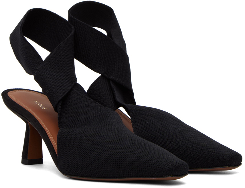 NEOUS Black Avior Heels