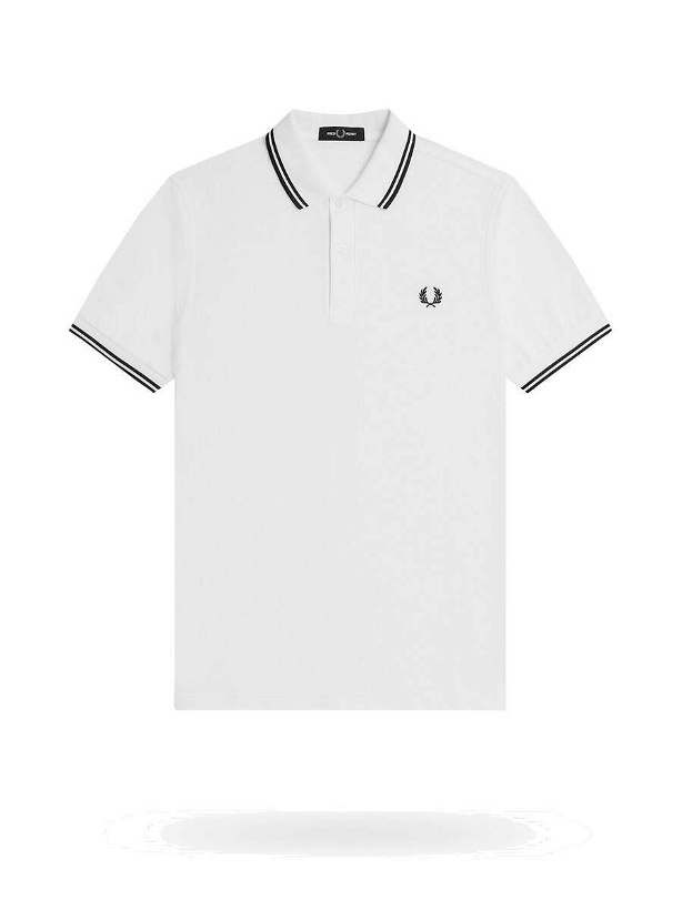 Photo: Fred Perry   Polo Shirt White   Mens
