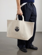 FRAME - Logo-Appliquéd Cotton-Canvas Tennis Tote Bag